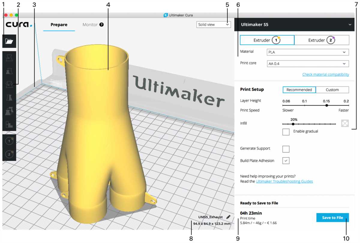 3D печать в режиме вазы в CURA все что вам нужно знать