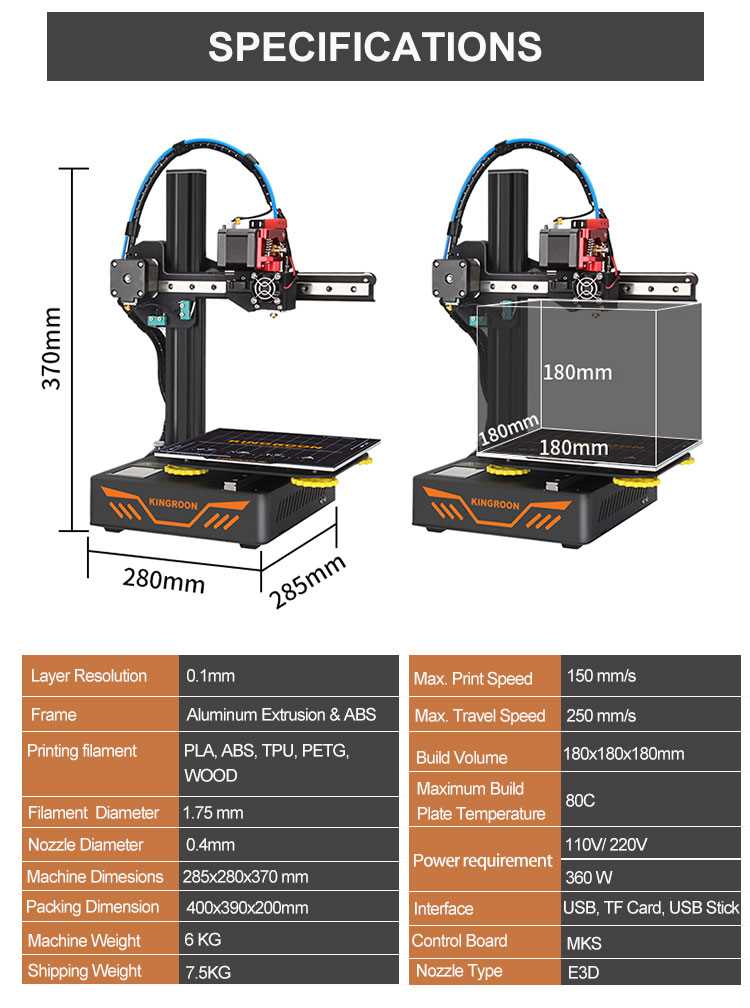 Настройки первой печати на 3D-принтере Kingroon KP5M: руководство пользователя