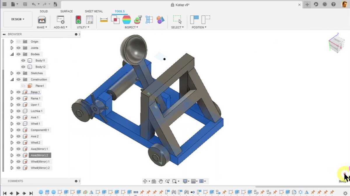 Урок по моделированию подшипника для печати на 3D принтере в Fusion 360